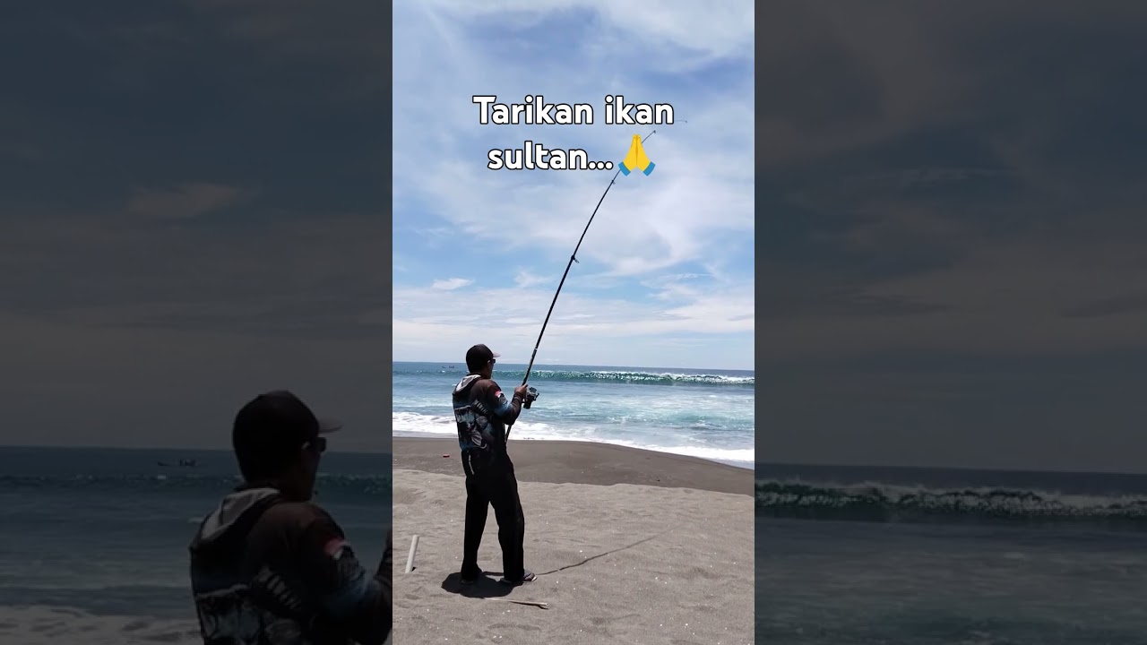 Ikan Sultan boloo...#dronevideo #mancinglaut#fishingdrone#umpanmancinglaut #mancingpakaidrone