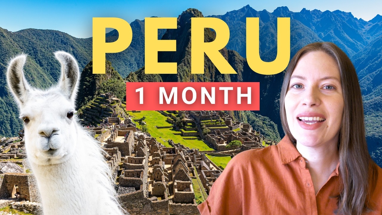 Маршрут путешествия по ПЕРУ на 1 месяц 🇵🇪🦙 | EPIC Coast, Andes, Amazon and Altiplano Daily Guide!