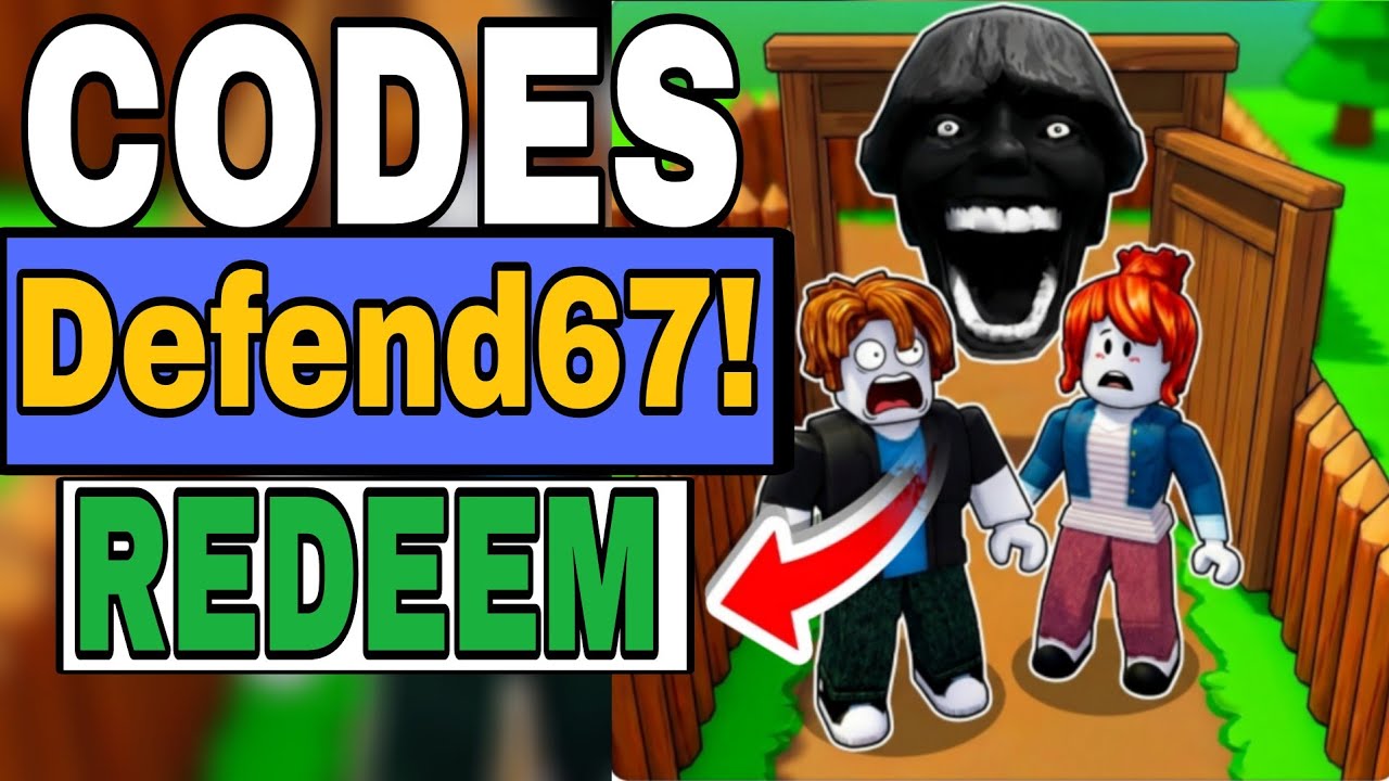 Все* Секретные *Коды для игры Defend your base from 67 | Коды для Defend your base from 67 Roblox...