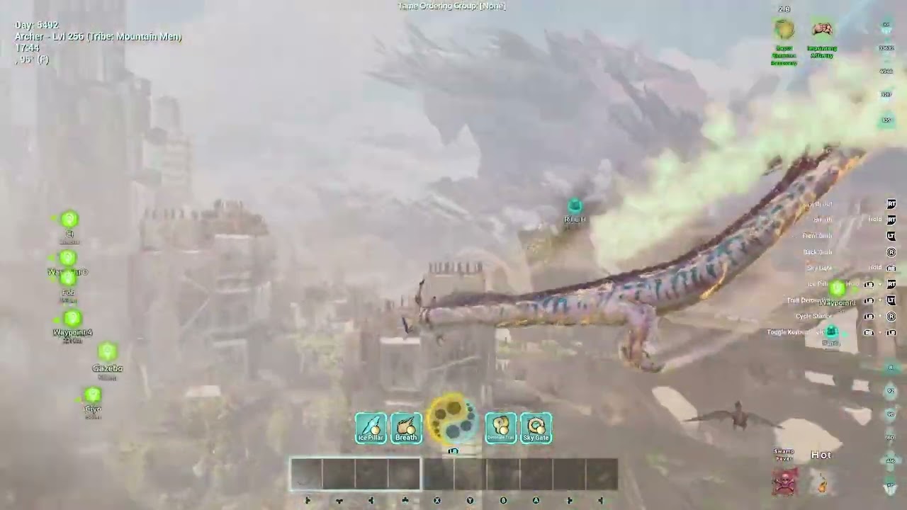 Aureliax Official PvP 1x Console Ark Survival Ascended - Huge flyer mob, multiple picks