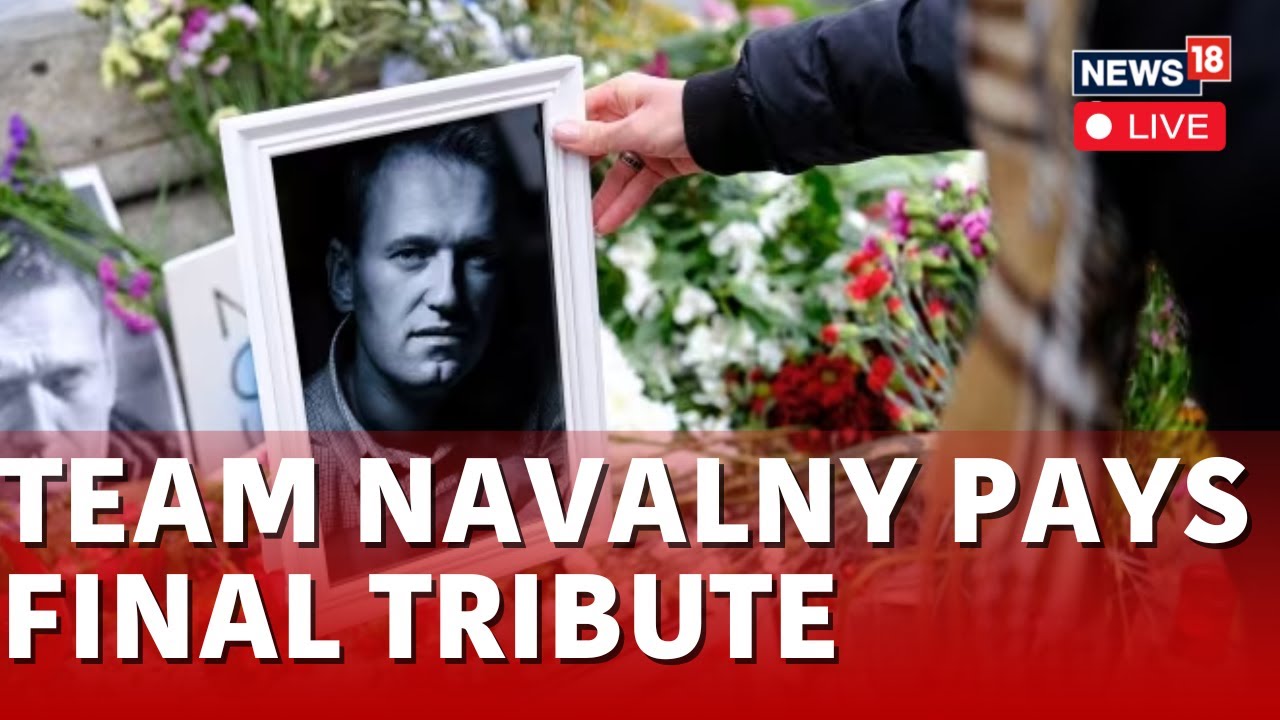 Alexei Navalny Funeral LIVE | Team Navalny's Final Tribute To Alexei Navalny | Russia News LIVE