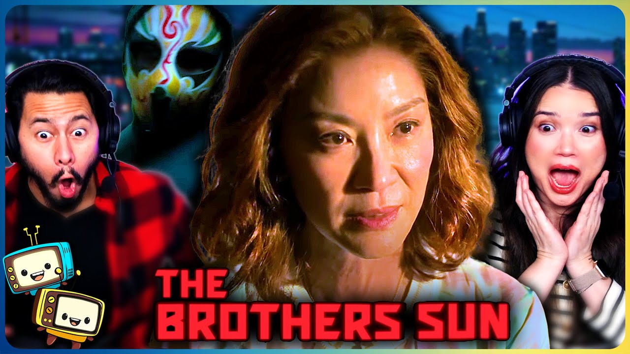 MICHELLE YEOH - THE BROTHERS SUN Netflix Trailer Reaction | Justin Chien, Sam Song Li