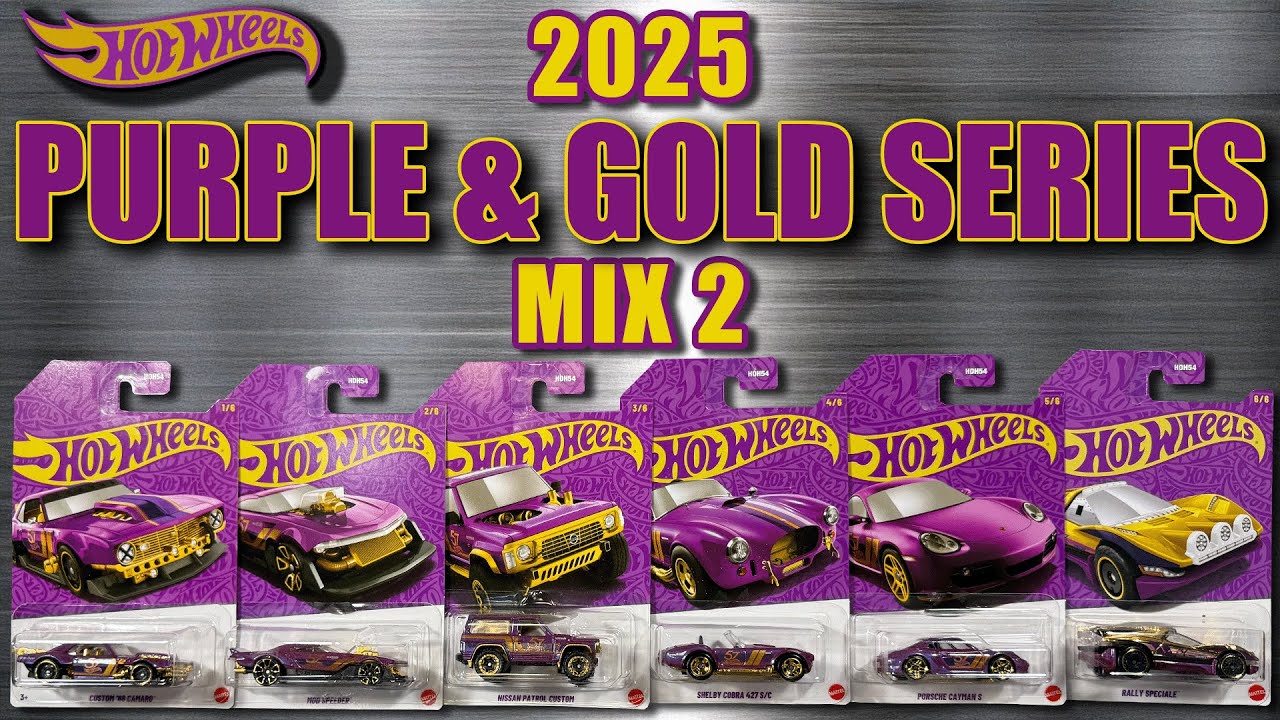 2025 Hot Wheels Purple and Gold Series!! Is this series Worth Buying?