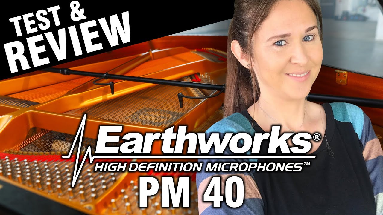 My New Favorite Thing! Earthworks PM40 Piano Mic Review And Test