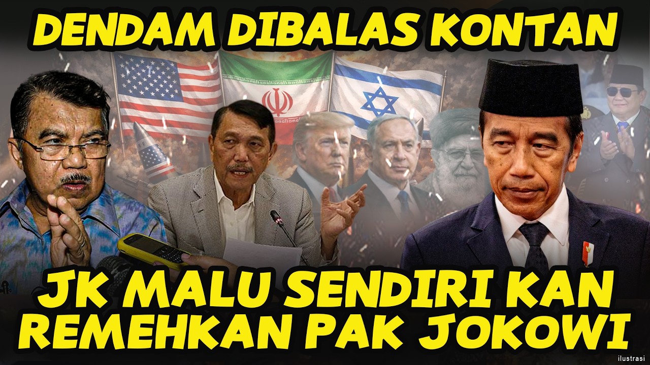 DENDAM JOKOWI TERBALASKAN😱 JK TERMALUKAN SENDIRI⁉️LUHUT BERI KESAKSIAN👏