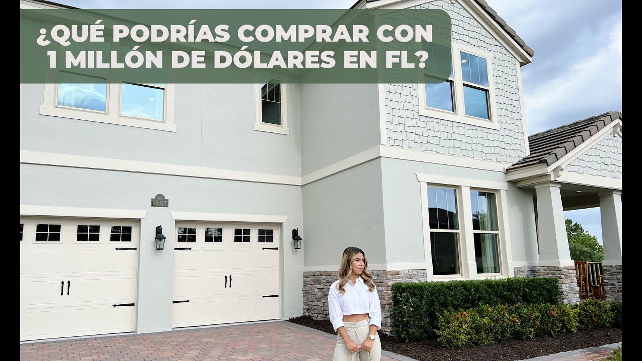 ¿Qué Tipo de Casa puedes comprar con un 1 Millón de Dólares en Orlando, Florida?