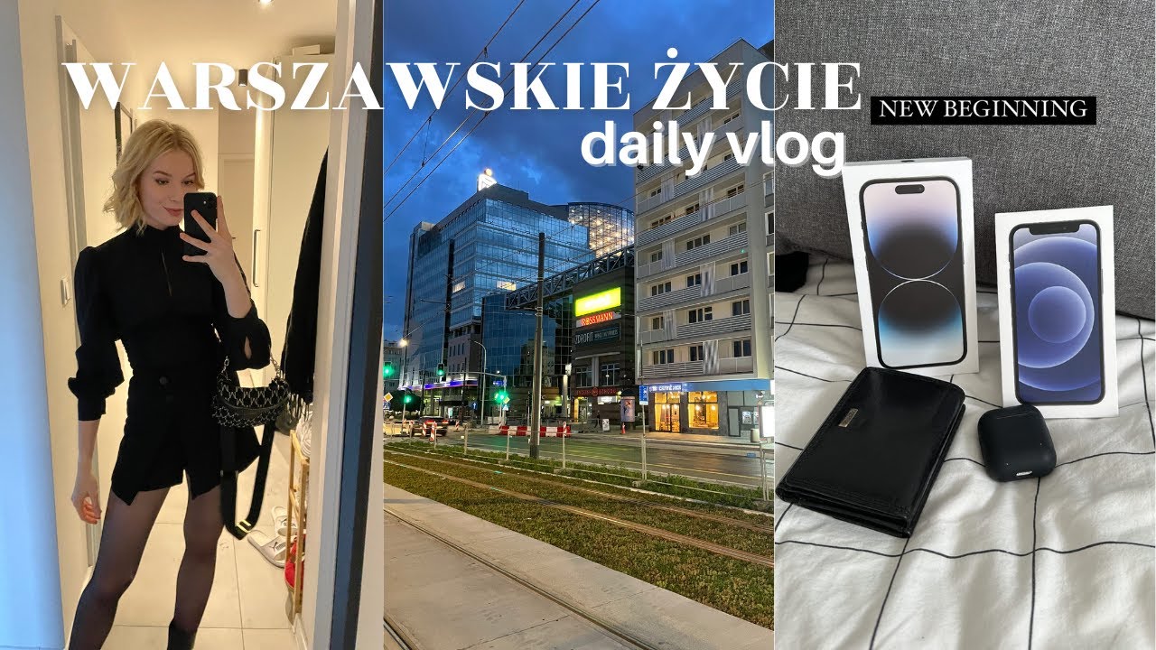 PIERWSZE TYGODNIE MIESZKANIA W WARSZAWIE/  kryzys/ nowy Iphone/ szybkie przepisy studenckie