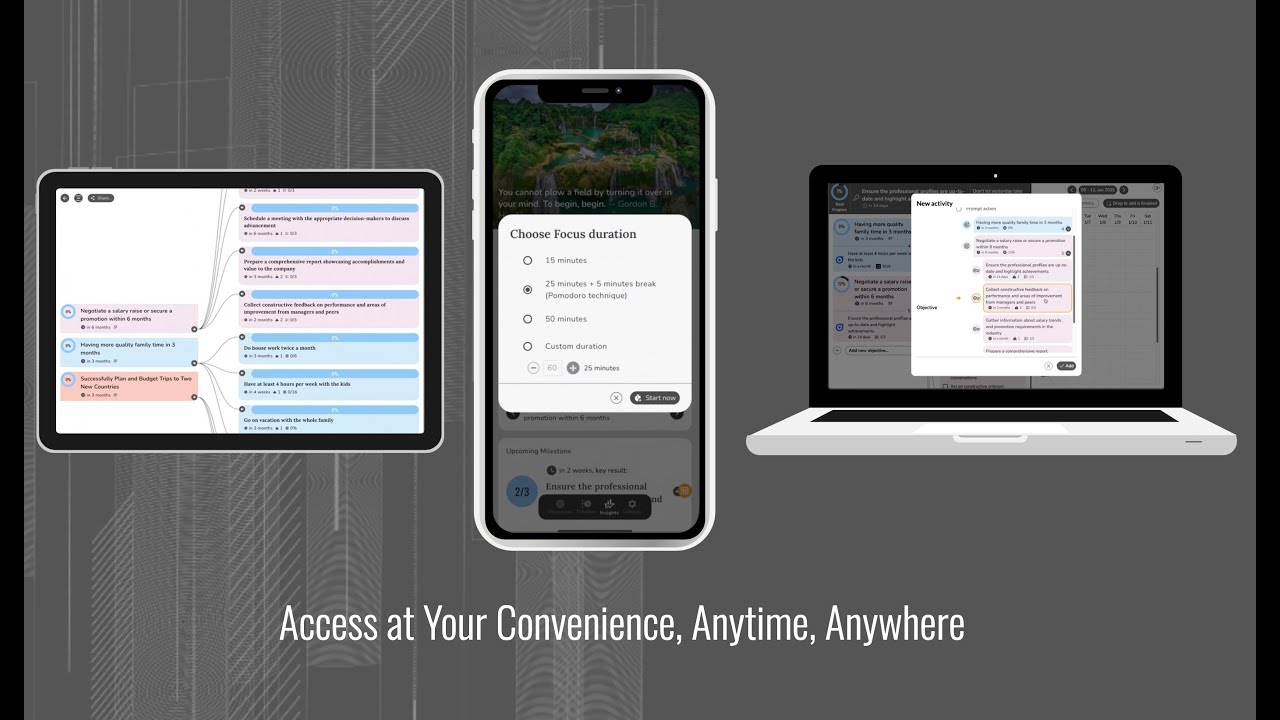 My OKR - Web App preview - Planning 2025 Just Got Easier