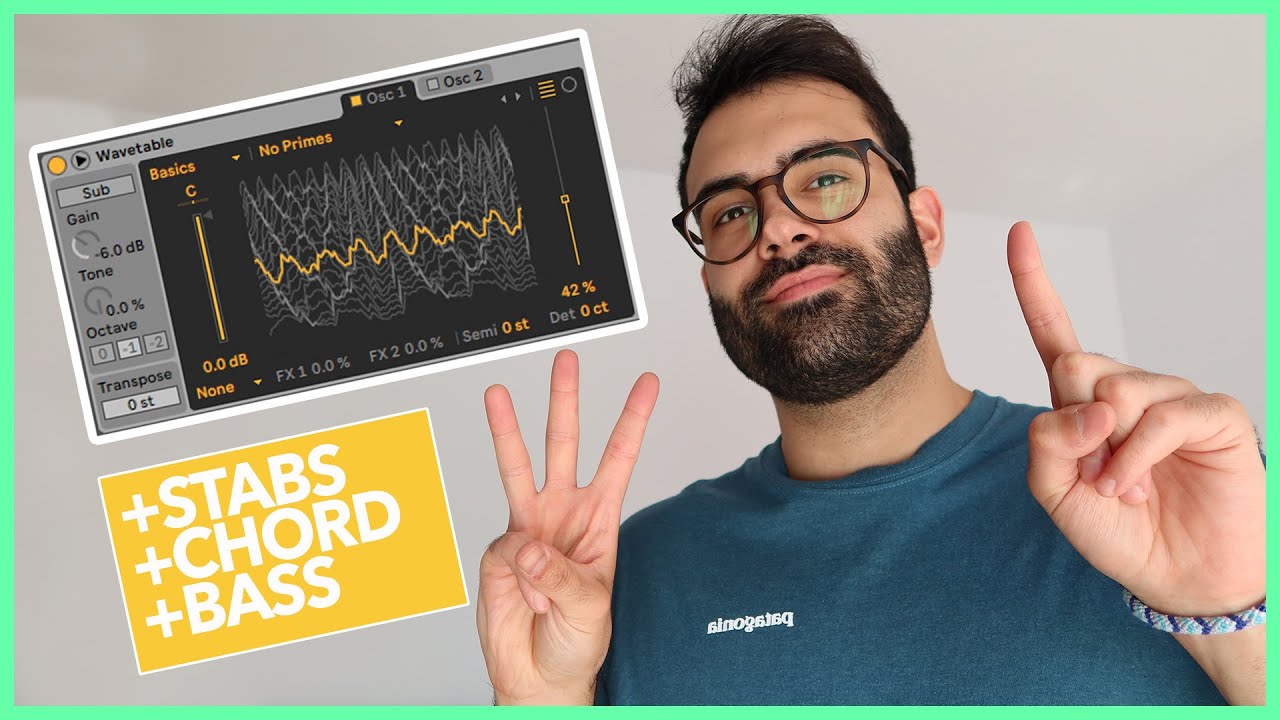 Creando 3 Sonidos Techno A LA VEZ con WAVETABLE | Tutorial Ableton Live