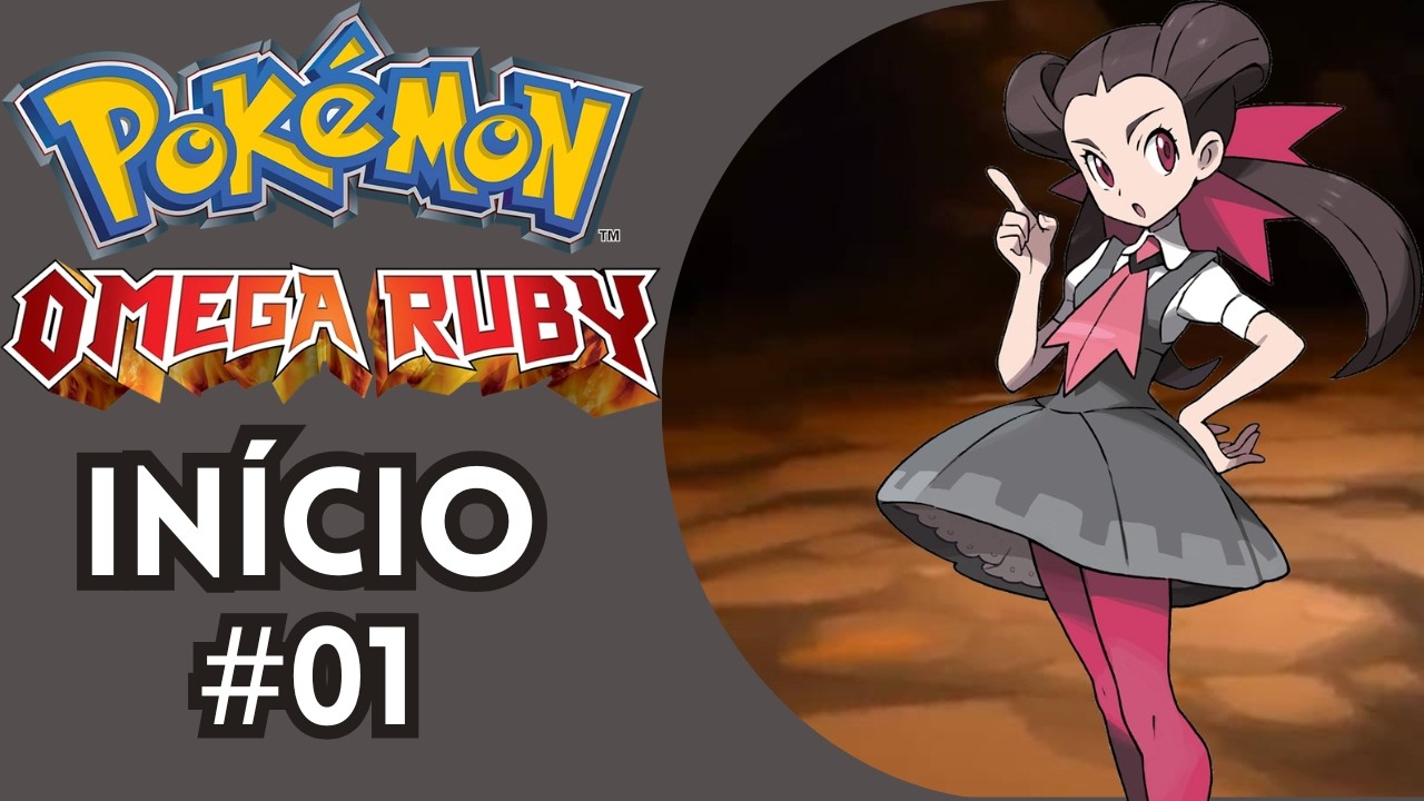 POKEMON OMEGA RUBY (Nintendo 3ds) #01 - Início
