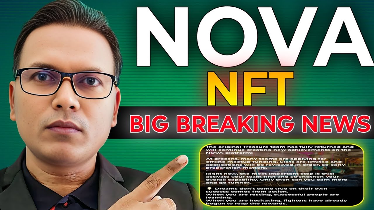 Treasure NFT Update//NOVA NFT NEW UPDATE//Big Breaking NEWS//Be Alert 🛑