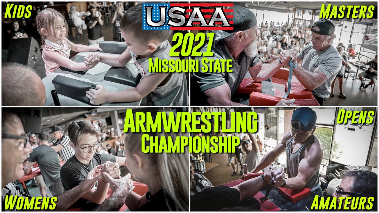 2021 USAA Missouri State Armwrestling Championship | FULL EVENT