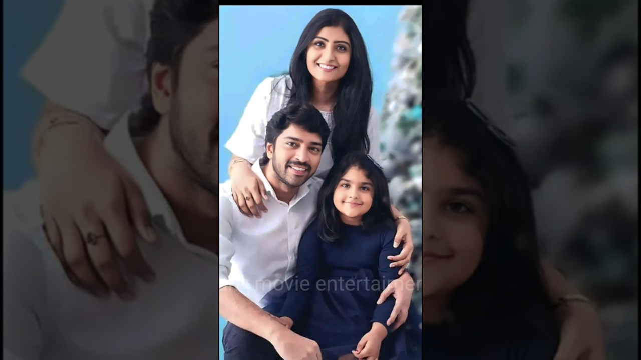 allari naresh cute family 👌💐| #allarinaresh #shorts #viral