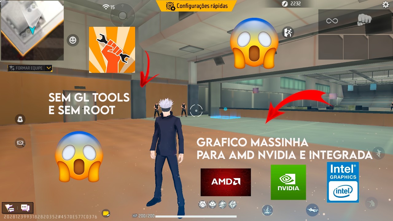 ENSINANDO  A POR  GRAFICO MASSINHA PARA AMD NVIDIA E PLACA INTEGRADA SEM RISCO DE BAN 🔥🔥🔥🔥