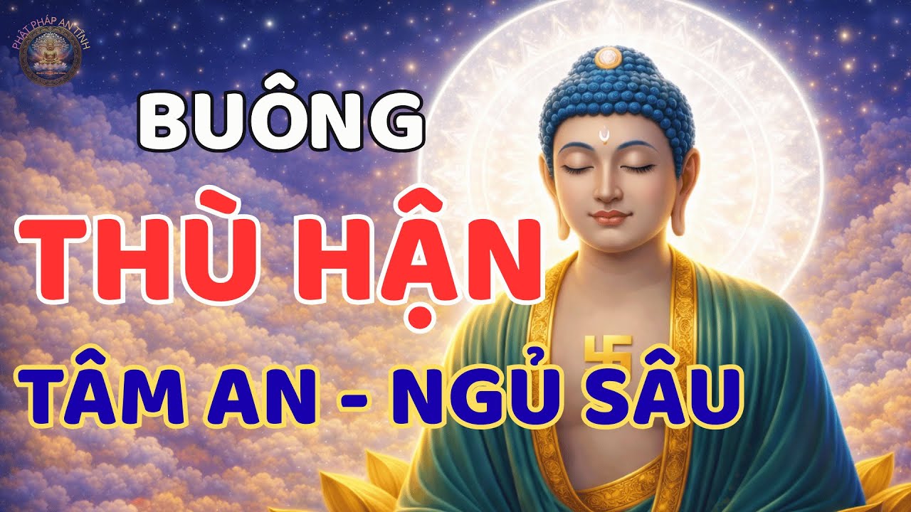 Lời Phật Dạy : Học Cách Buông Bỏ Mọi Thù Hận–Bí Quyết Giữ TÂM An, Ngủ Ngon Hơn l PHẬT PHÁP AN TĨNH