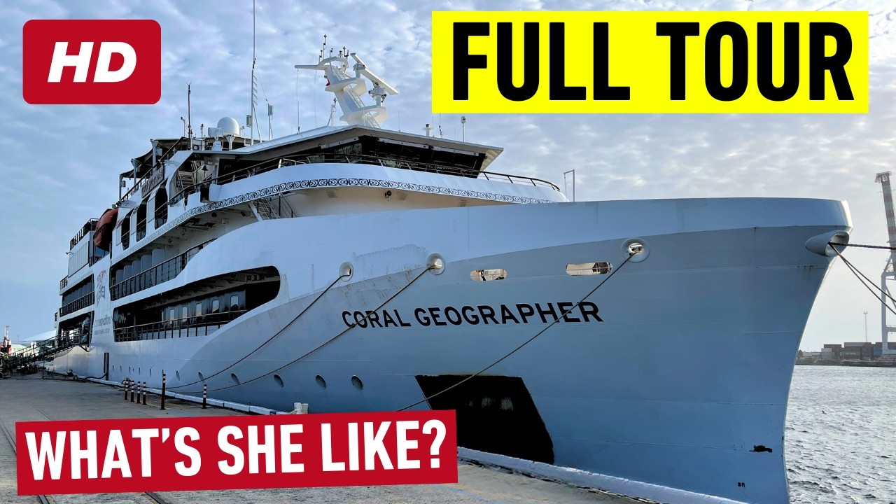 Coral Geographer Full Tour [She Cruises the Kimberley - where big ships cannot]