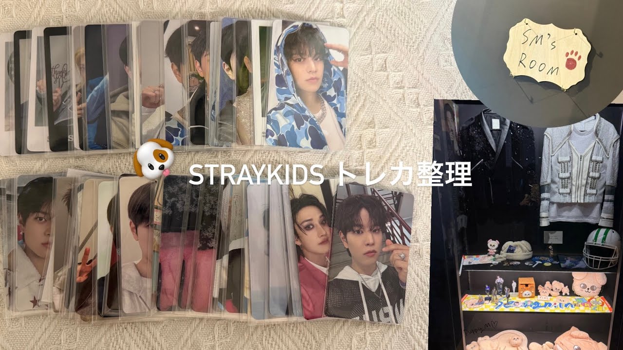 【STRAYKIDS】 トレカ整理🐶/working video🍀