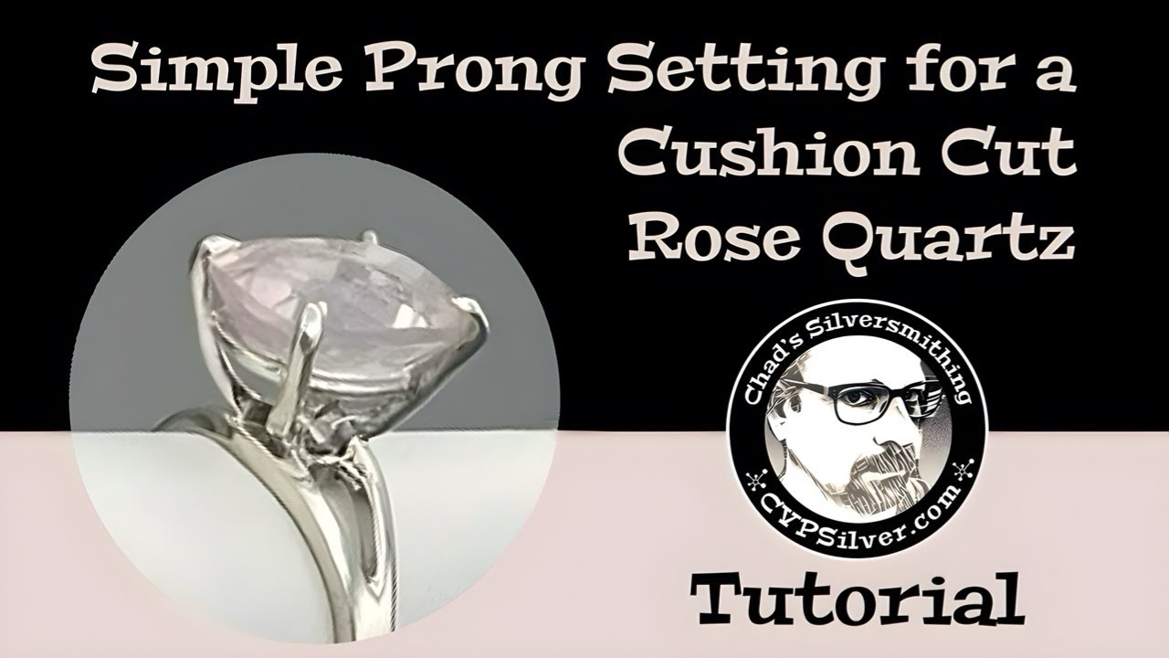 Rectangular Cushion Cut Prong Setting:  A Silversmithing Tutorial