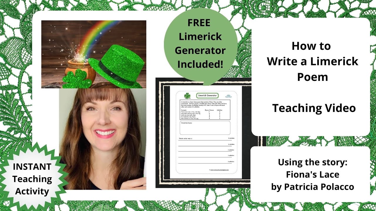 How to Write a Limerick Poem Teaching Video