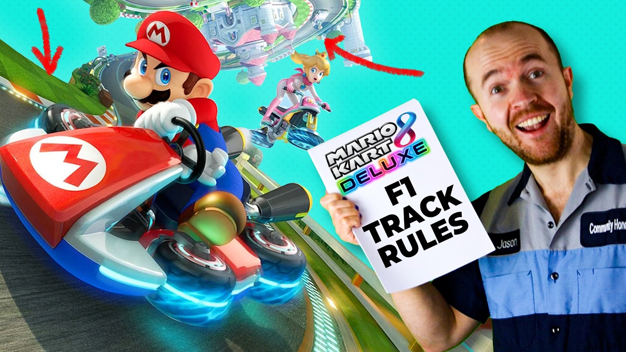 Какие трассы в Mario Kart 8 соответствуют правилам трасс Формулы-1?