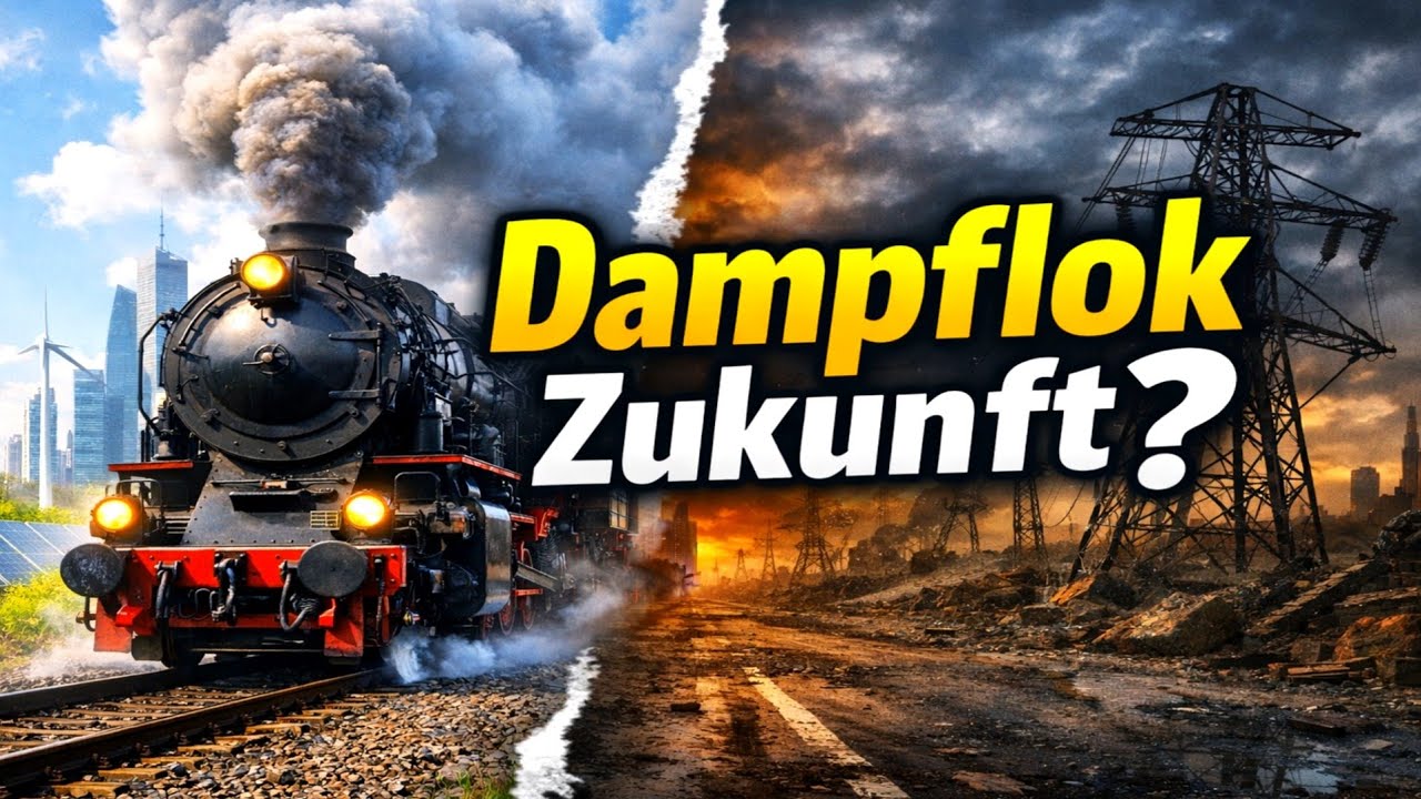 Warum Dampflokomotiven auch heute noch funktionieren | Dampflokomotive erklärt 🚂 