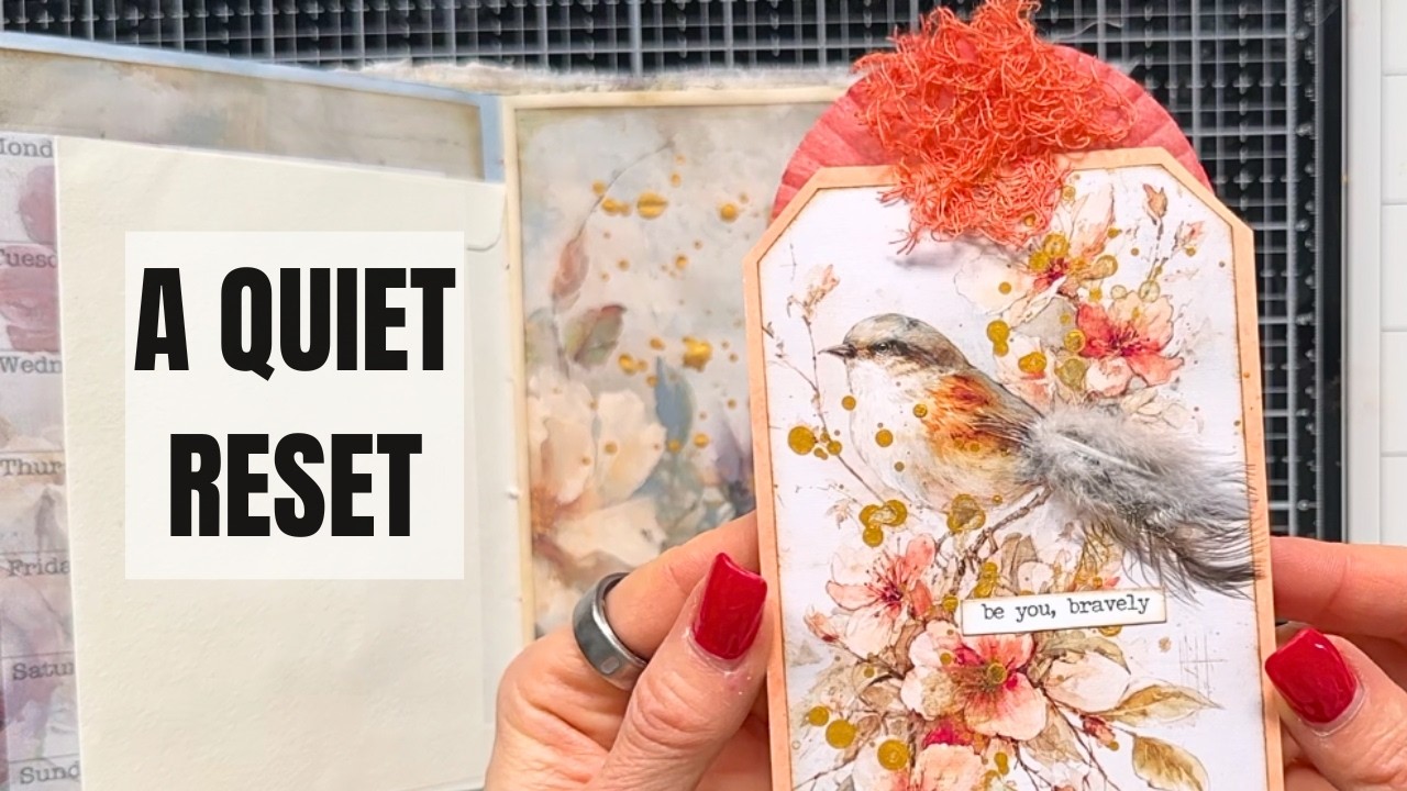 A Quiet Reset for April 🌸 Junk Journal Ideas + Planner Setup