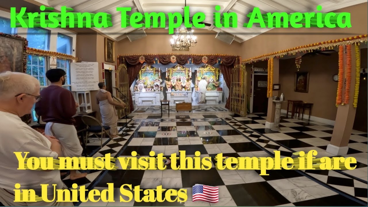 Hindu temple in America/place for meditation & inner peace in middle of illusory correlation