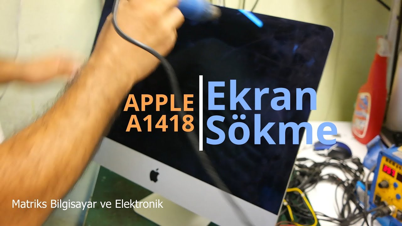 Apple Imac A1418 Ekran Sökme