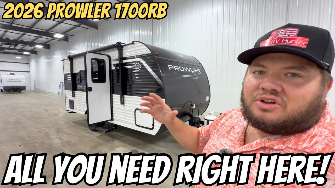 Bathroom, Table, Bed | 2026 Prowler 1700RB | All you need!