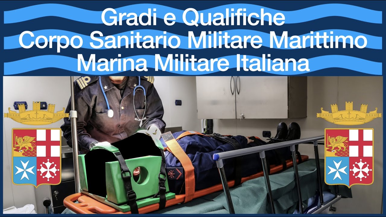 Gradi e Qualifiche Corpo Sanitario Marina Militare Italiana