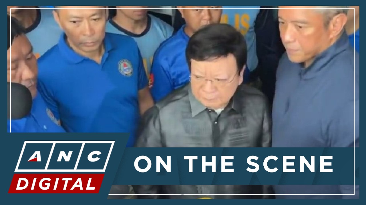WATCH: Marcoleta in custody after arrest warrant issued for plunder case | ANC