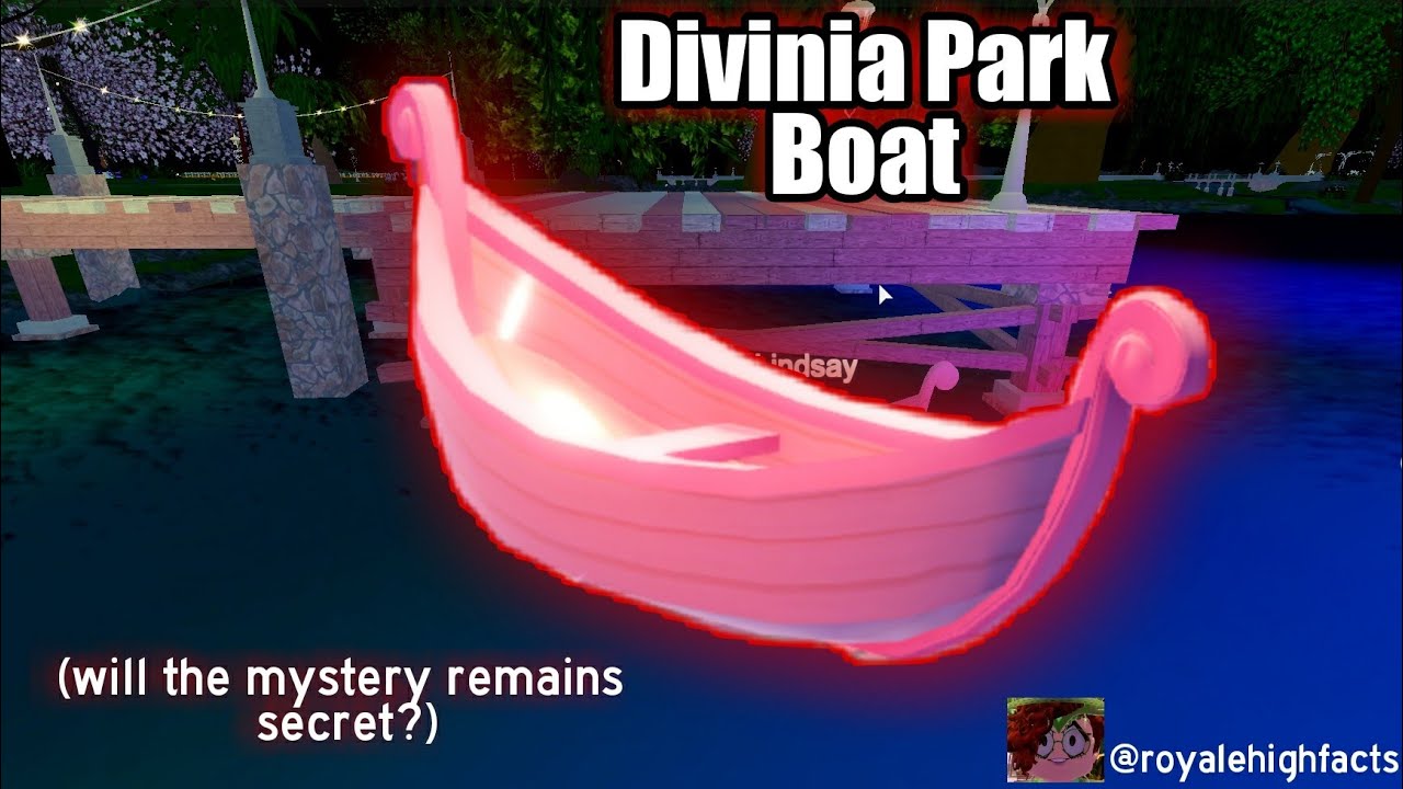 The Most Confusing Mystery Of Royale High? (Divinia Park Boats)