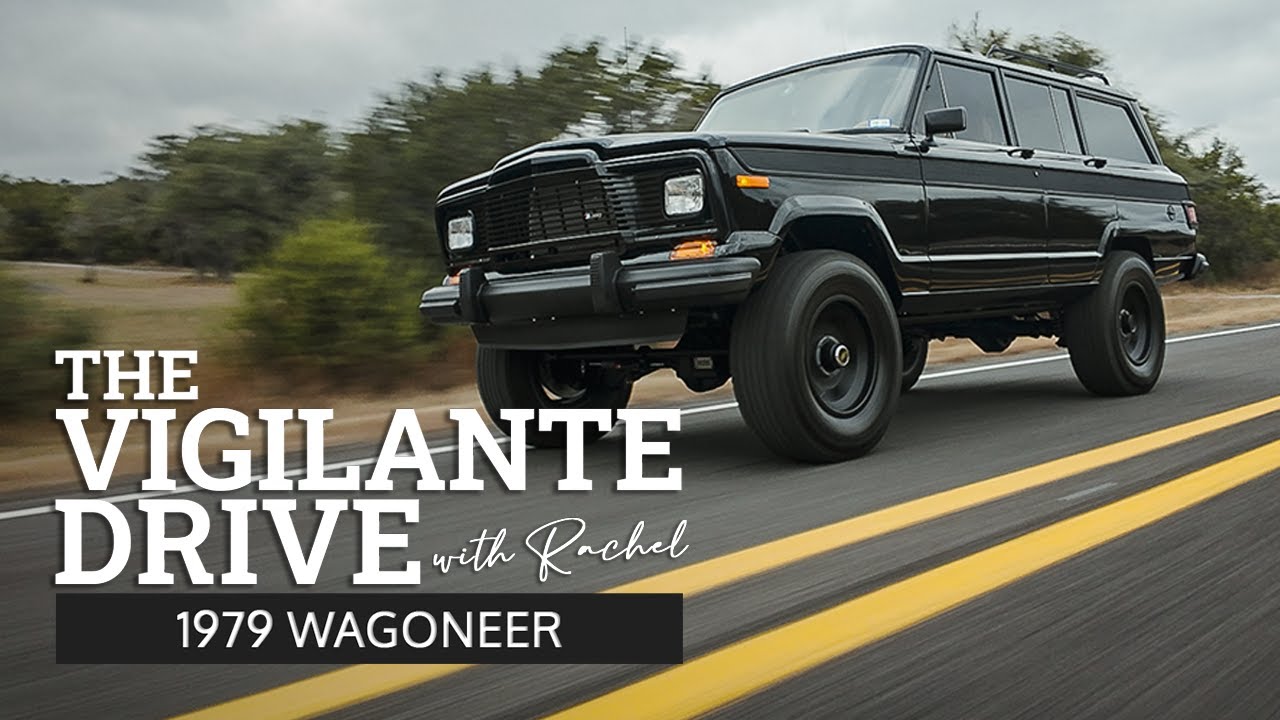 За рулём тёмного Wagoneer | Роскошный Vigilante с современной мощью