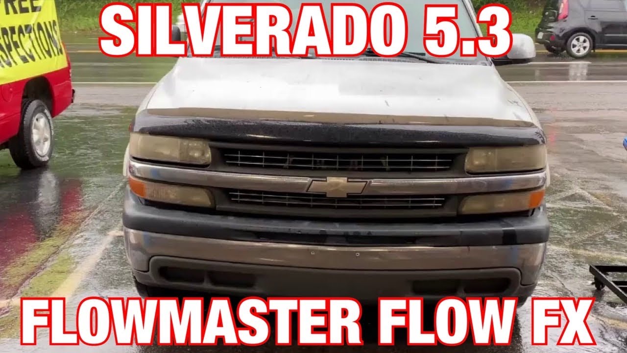 2000 Chevy Silverado 5.3 V8 DUAL EXHAUST w/ FLOWMASTER FLOW FX!