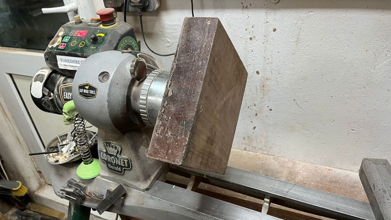Turning a Wild Mango Square Plate