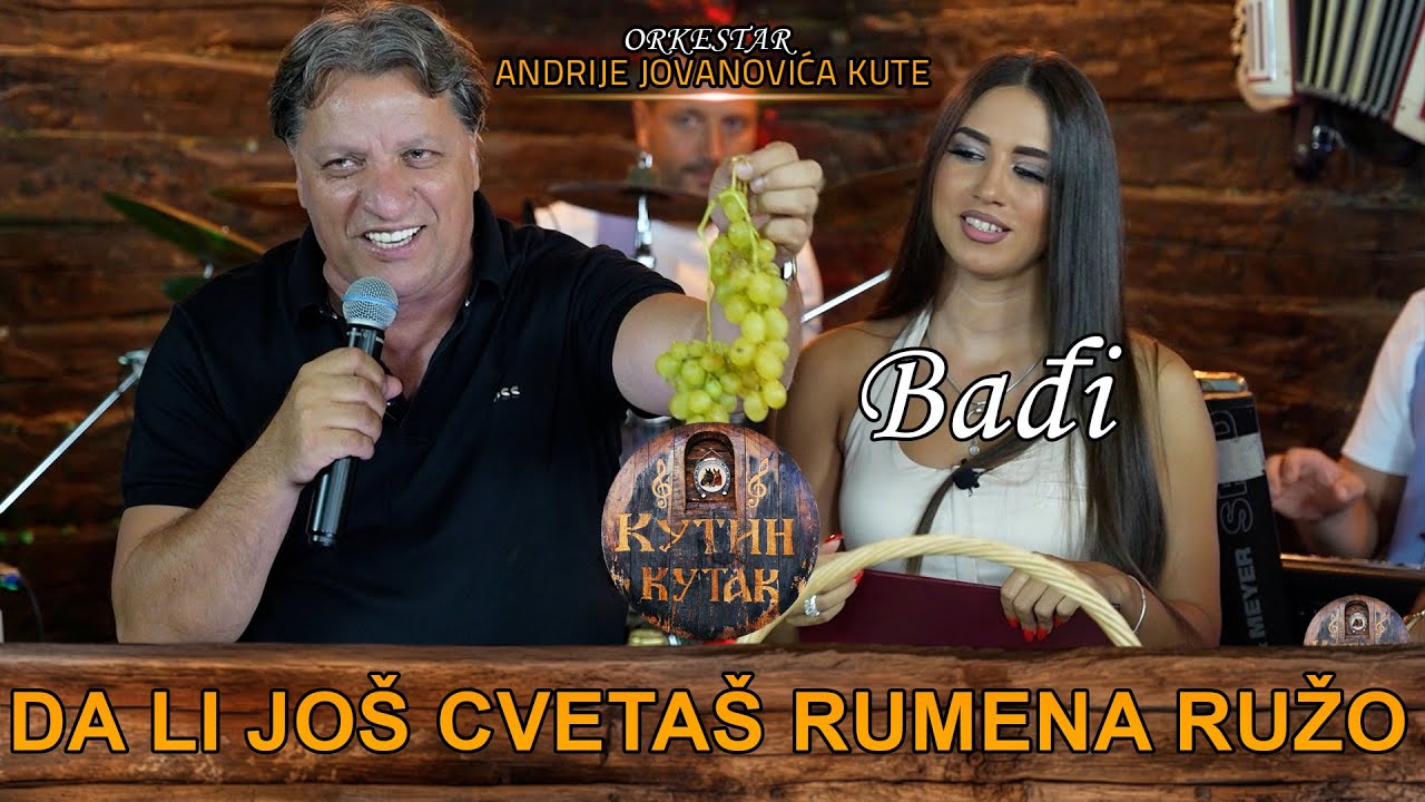 Badji - Da li jos cvetas rumena ruzo | uzivo | (Ork. Andrije Jovanovica Kute) KUTIN KUTAK