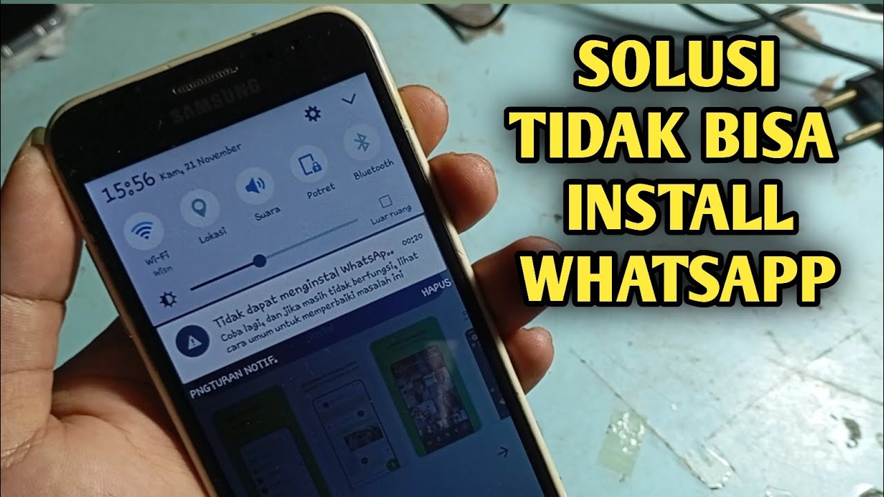 cara mengatasi tidak bisa install wa di play store