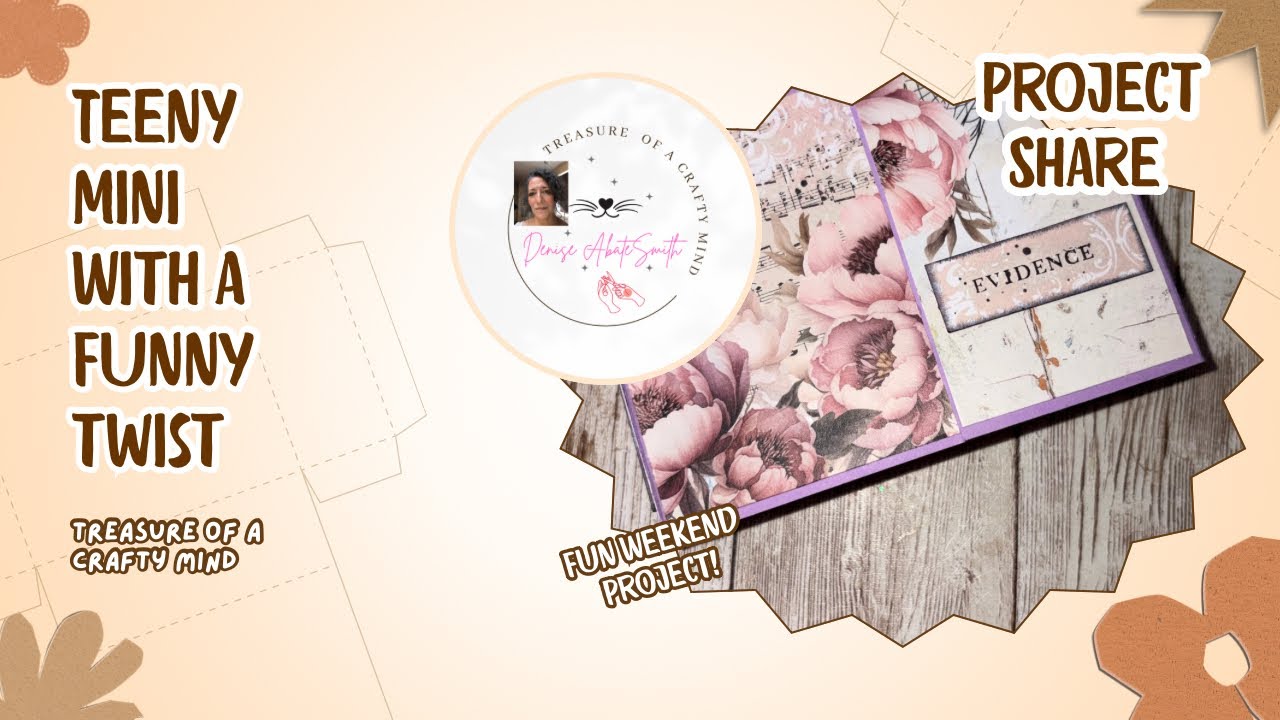 Mini album flip book and fun recycling project inspired by @RosaKellyScrapbooking 