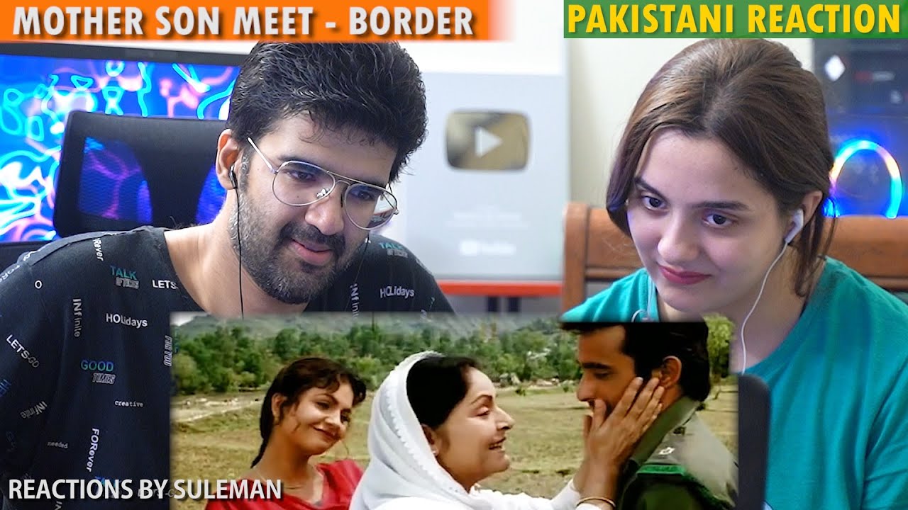 Pakistani Couple Reacts To Border Scene | Mother Son Meet | Akshaye Khanna