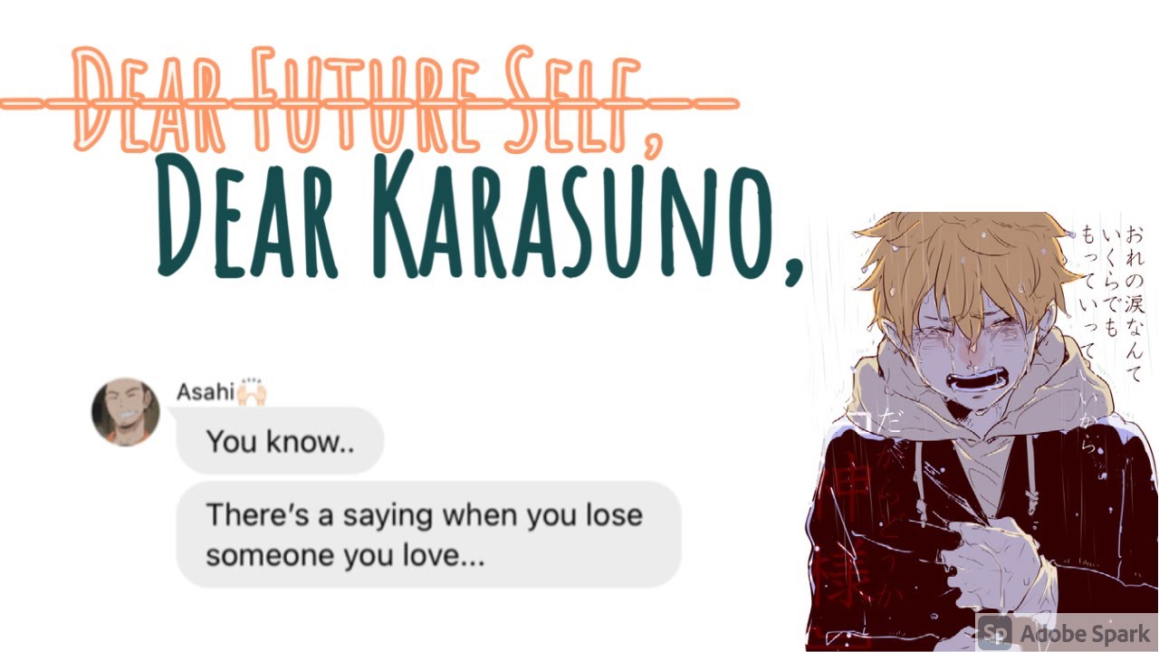 Hinata’s Letter to Karasuno || Angst