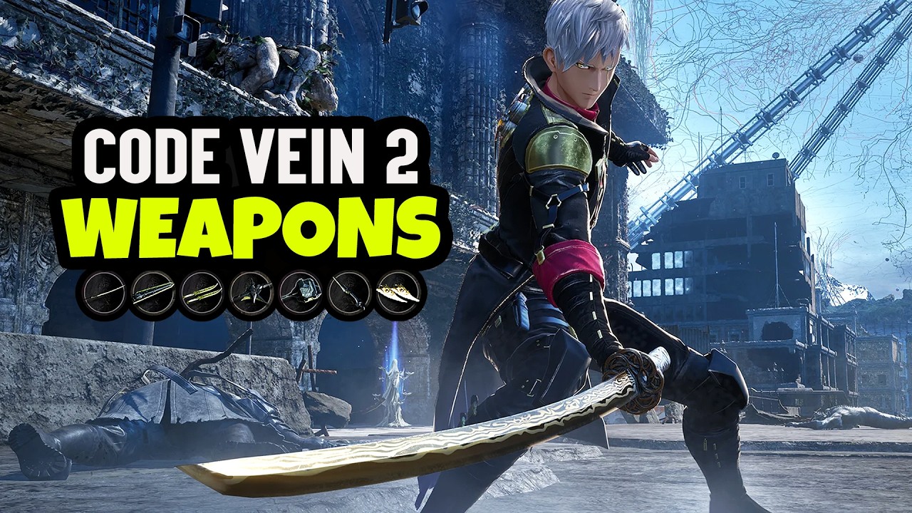 Выбор класса оружия в CODE VEIN 2