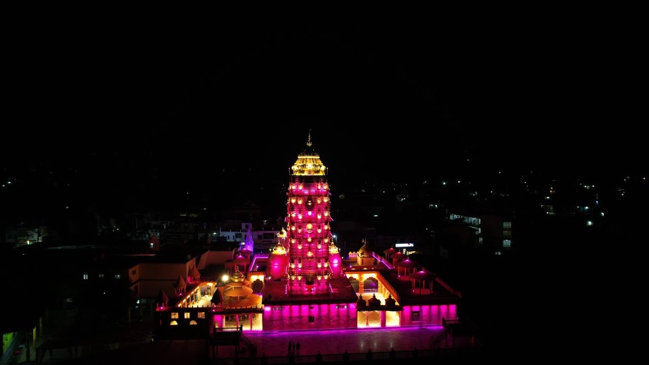 THAKURDWARA NOWSHERA || NIGHT LIGHTING || VIEW