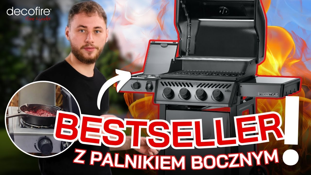 😍 BESTSELLER z palnikiem bocznym &ndash; Grill gazowy Napoleon Freestyle 425 SB | DECOFIRE