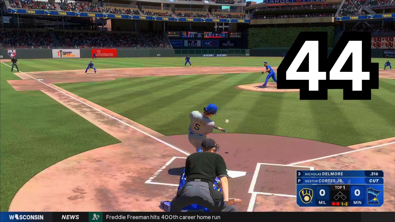 MLB 25 RTTS: The Dude Goes OFF vs Twins!