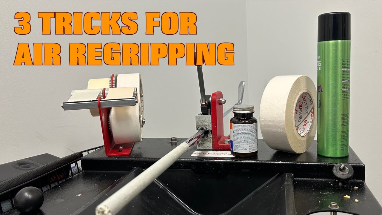 The Best Way For Regripping Golf Clubs! 3 Tire Inflator Hacks