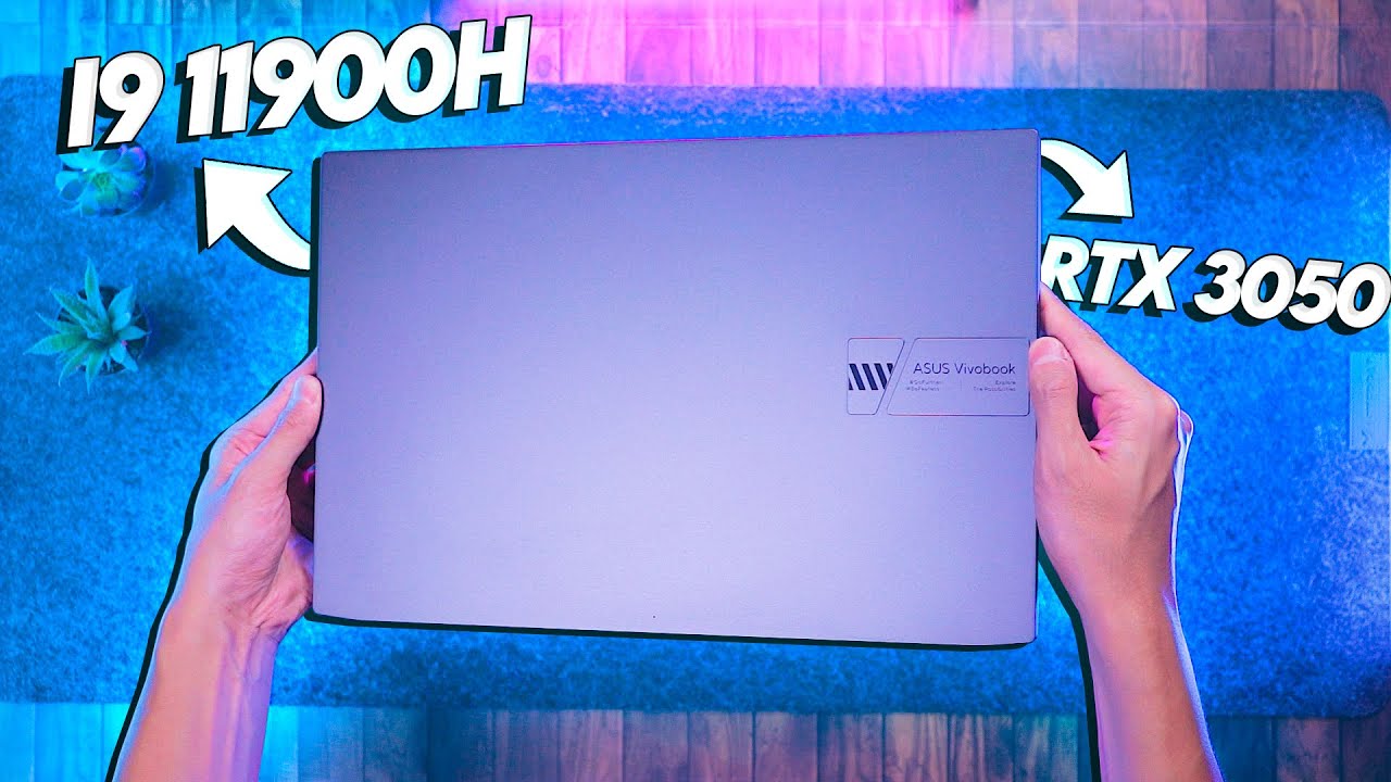 Unboxing do *NOVO* VIVOBOOK PRO 15 com i9 + RTX 3050!