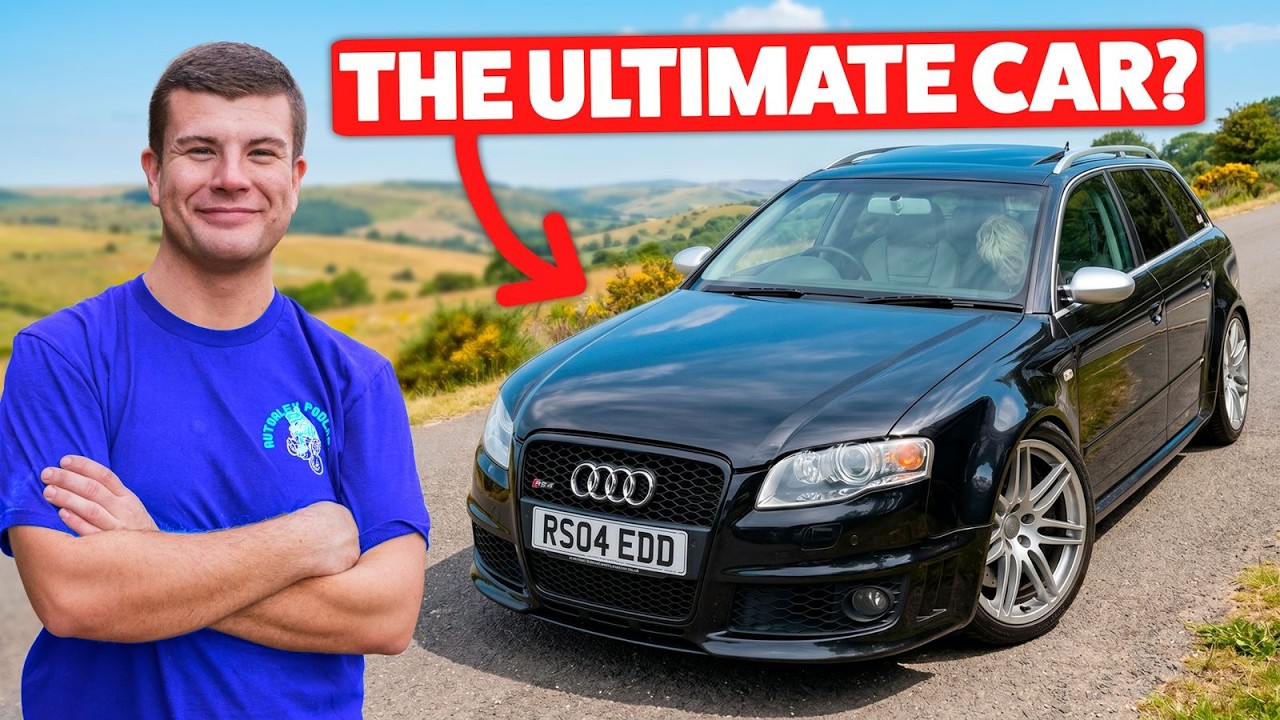 Я купил дешёвую Audi RS4 и проехал на ней 1000 миль!