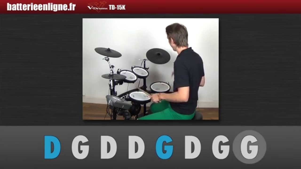 Cours de Batterie ★ Les moulins (paradiddle)