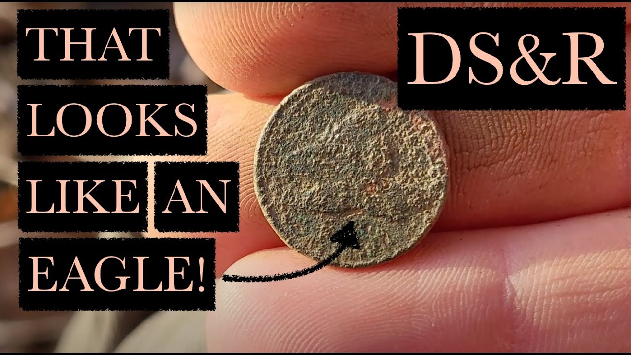 Rare 1800s US Coin Found Metal Detecting an Old Swimming Hole - Metal Detector Finds Eagle Cent