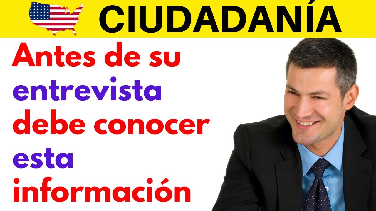 20 preguntas (comunes) que debe saber antes de su entrevista de ciudadanía americana